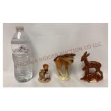 Vintage Lefton Figurine & Deer Figurines