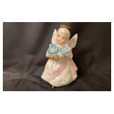 Vintage Lefton July Angel Figurine -Approx 4" tall
