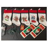 Vintage Stockings, Ornament Hangers & Icicles