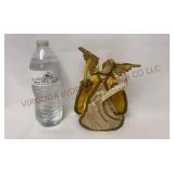 Vintage Koestel West German Wax Face Angel - 6"
