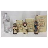Enesco SnowSnickle Snowmen Figurines ~ 3