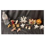 Vintage Angel Cherub Ornaments & Shaker