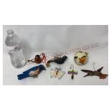 Christmas Ornaments - Birds, Butterflies & More!
