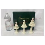 Dept 56 Snowbabies Candlelight Trees Set w Box