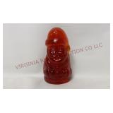 2022 Blenko Art Glass Santa Claus Paper Weight