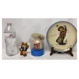 Vintage Berta Hummel Ornaments & 1971 Plate