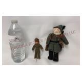 Vintage Hand Made Soldier Doll Ornaments - 2