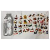 Vintage Miniature Painted Wood Ornaments