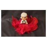Vintage Holt Howard Feather Angel - 2.75" Tall