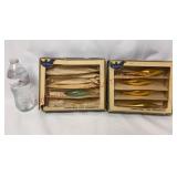 Vintage West German Teardrop Icicle Ornaments