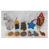 Peruvian & Mexican Folk Art Ornaments - 10
