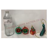 Czech Republic Mercury Glass Ornaments - 4