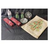 Christmas Table Runner, Tumblers, Bowls & Napkins