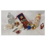 Mid Century Christmas - Ornaments, Bulbs, Stocking