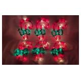 Vintage 10" Lighted Candy Canes - Set of 6