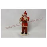 Vintage Putz Belsnickle Santa Ornament Figure - 5"
