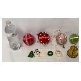 Vintage Push Pin Sequin Bead Ornaments & Pins