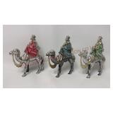 Vintage Bradford Plastic Wise Man Ornaments
