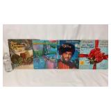 Vintage Christmas Record Albums - 4 - See Desc