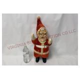 Mid Century Santa Claus Rubber & Plush 16" Doll