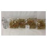 Vintage Gold Plastic Icicle Garland - 4 - 9ft Each