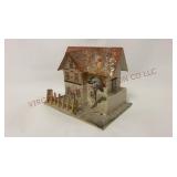 Vintage German Putz Christmas Village House