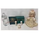 Precious Moments Nativity Set & Tree Topper Angel