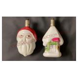 Vintage Figural Milk Glass Light Bulbs / Lamps