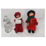 Annalee Mobiltee 9" Christmas Caroler Dolls - 2