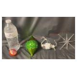 Blown Glass Christmas Ornaments - 4