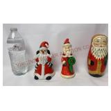 Santa Claus Figurines & Russian Nesting Doll