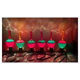 Vintage Christmas Bubble Lamps / Lights - See Desc
