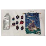 Small Czech Republic Glass Ornaments & Hanging