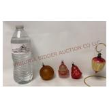 Antique Glass Ornaments - See Desc