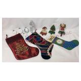 Cast Iron Stocking Hangers, Stockings & Ornaments