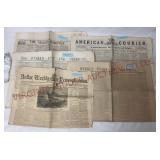 Pre Civil War NY, PA & TN Newspapers - 5