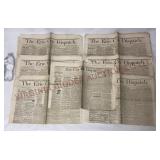 Civil War Era Erie City Dispatch Newspapers - 7