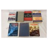 Civil War Hardcover Books - 7 - See Desc