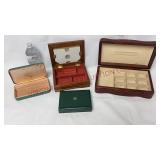 Wooden & Clamshell Jewelry Boxes - 4