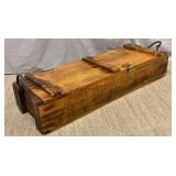 105mm Howitzer Military Artillery Wooden Crate