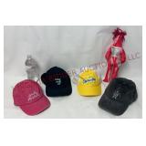 Dammit Cancer Doll & (4) Caps / Hats