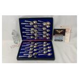 Vtg Presidential Spoon Collection - Silver Plate