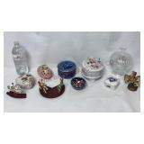 Candy Dish, Trinket Boxes, Bowl & Carousel Horses