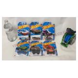 Hot Wheels Cars & Aaron Wheelz Wheelie Chair