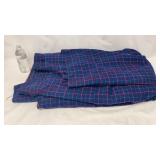 Vintage Wool Plaid Fabric - 58" by approx 8 yards