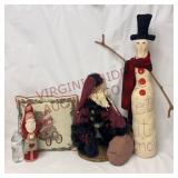 Christmas Pillow, Santa