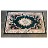 Vintage Chinese Aubusson Style Tufted Carpet 5