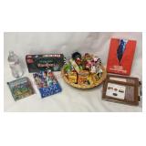 Money Boxes, Games, Puzzle & Basket of Toys
