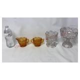 Mid Century Moon & Stars Glassware - 4 Pieces