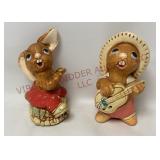 Pendelfin Bunny Figurines - Thumper & Rocky